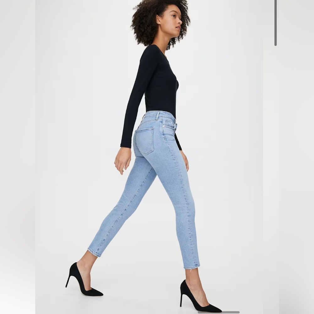 Agolde Toni Mid Rise Straight in Daylight Jeans Sz 25